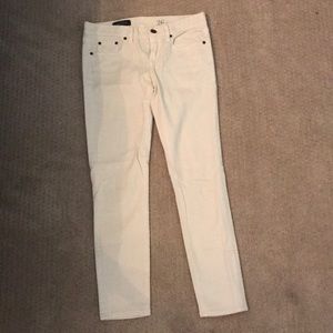 J crew khaki toothpick skinny ankle size 26